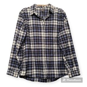 Eddie Bauer Flannel Button Down Shirt